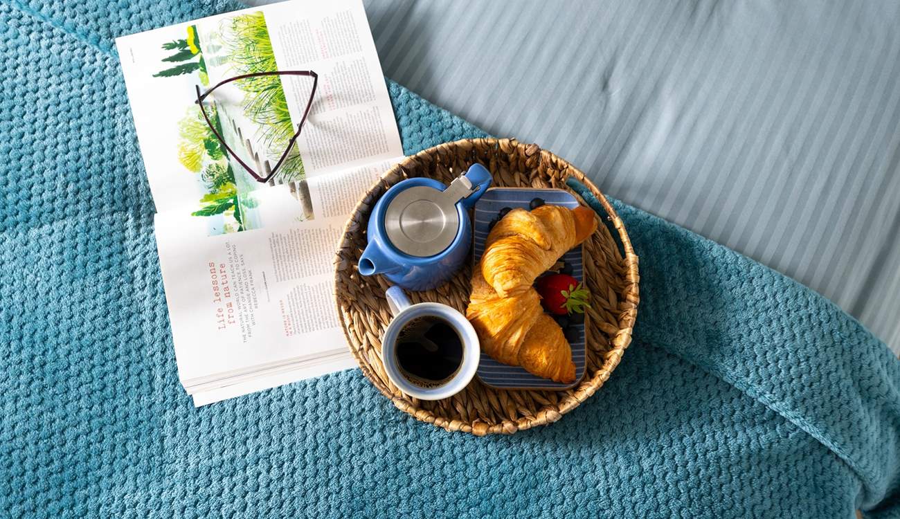 Take time out to enjoy those simple treats.