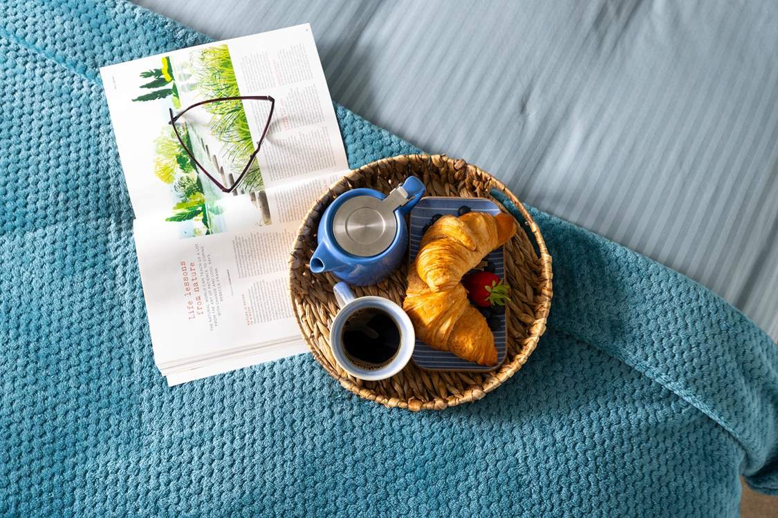 Take time out to enjoy those simple treats.