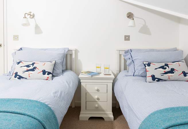 The twin room is perfect!