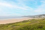 From the coffee shop head back to Woolacombe.