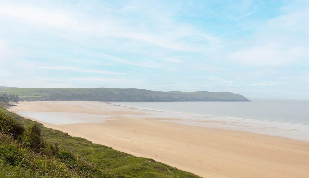 When you dream of a golden beach and miles and miles of space, think of Woolacombe.