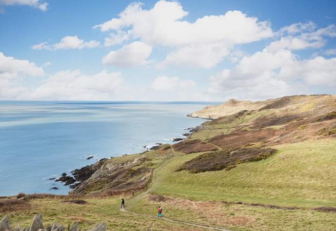 Pack a lunch, pull on those walking boots and head off along the South West Coast Path. 