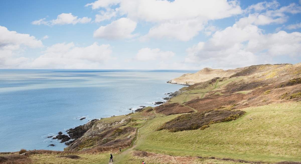 Pack a lunch, pull on those walking boots and head off along the South West Coast Path. 