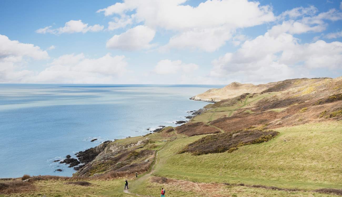 Pack a lunch, pull on those walking boots and head off along the South West Coast Path. 