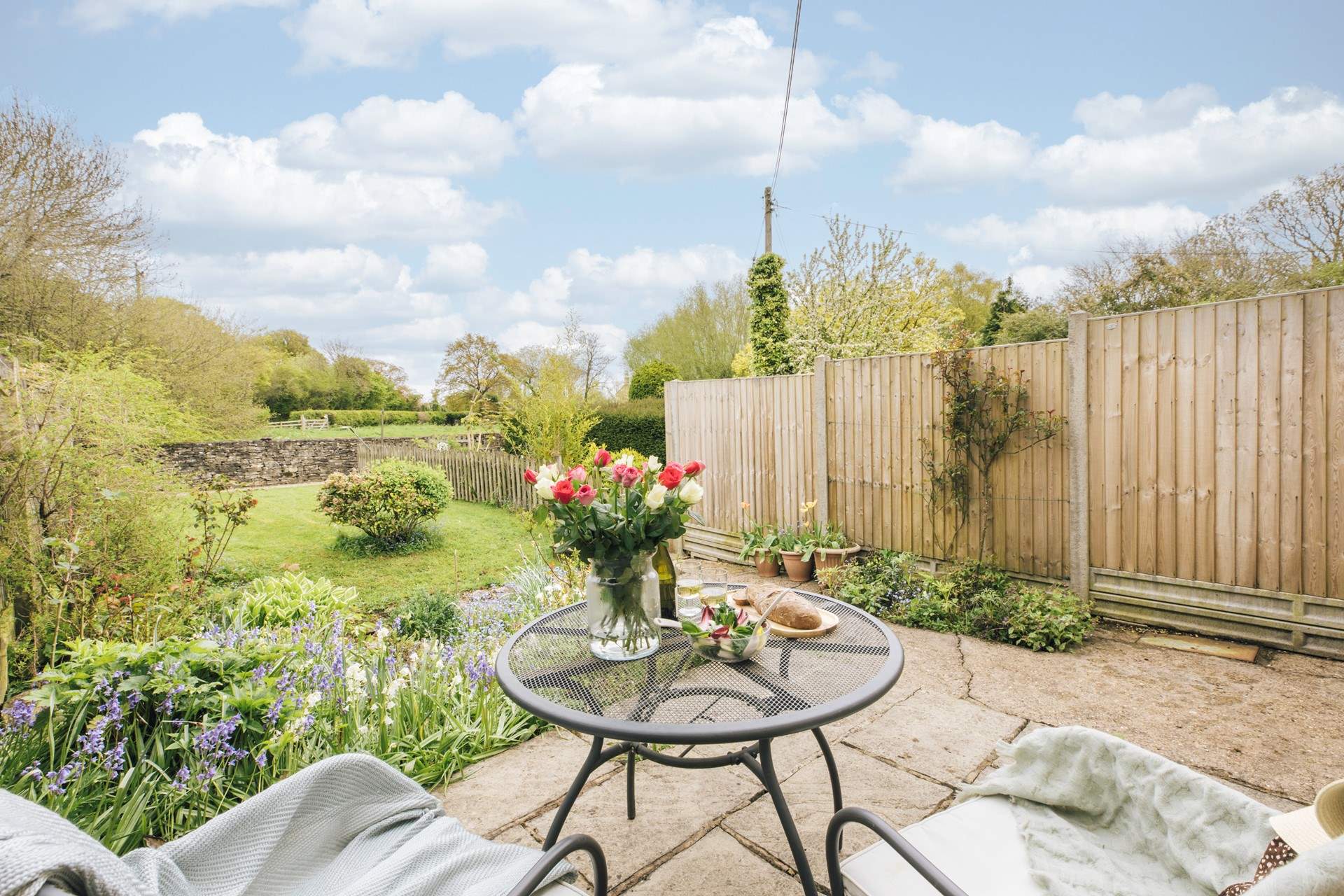 The perfect spot for some al fresco dining.