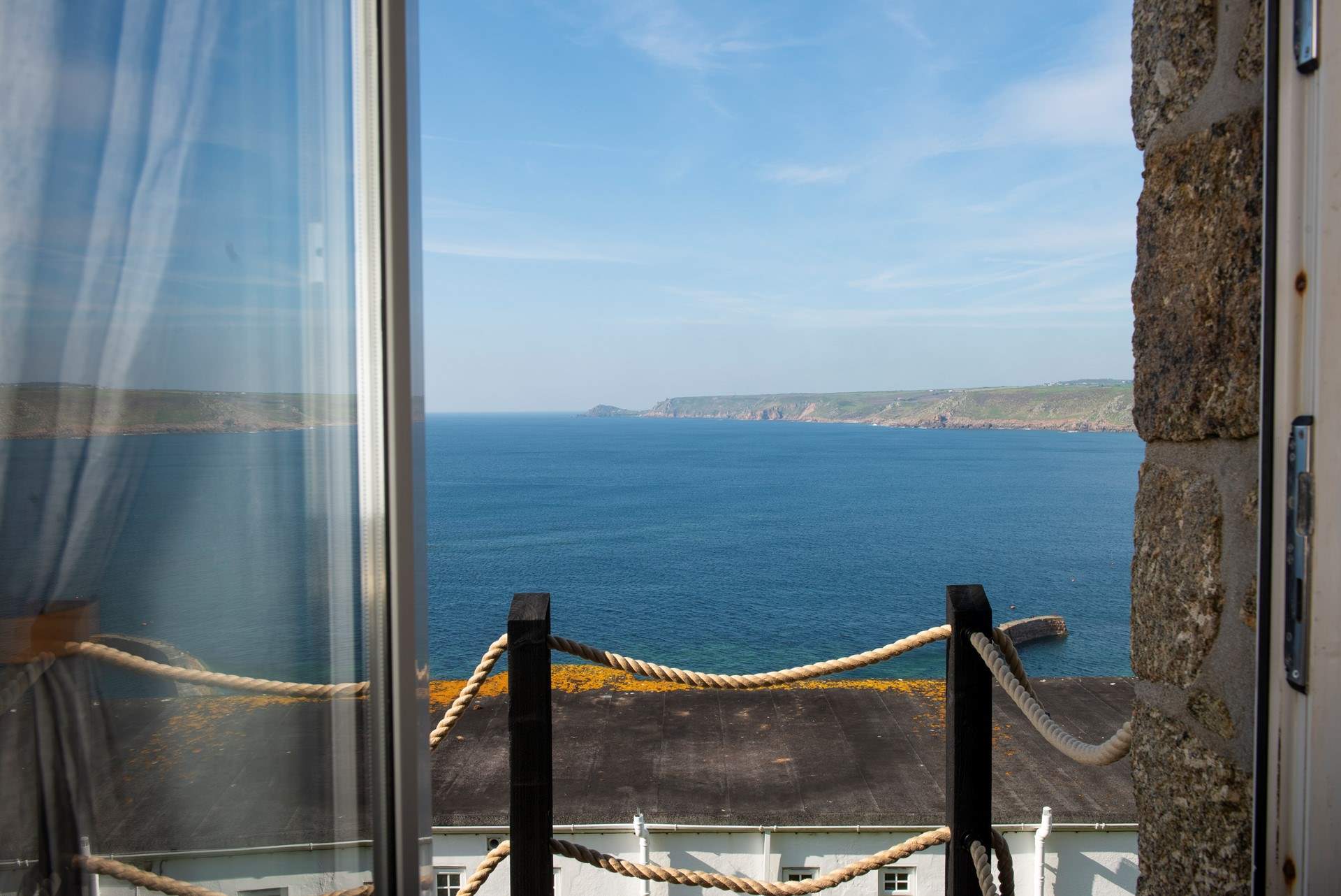 The view from the front door.