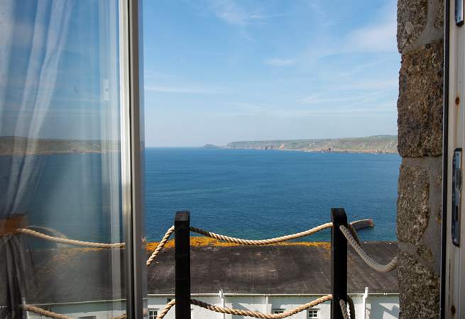 The view from the front door.