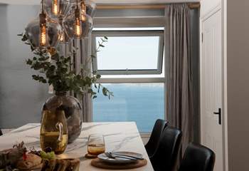 Every window at the front of the cottage is picture perfect.