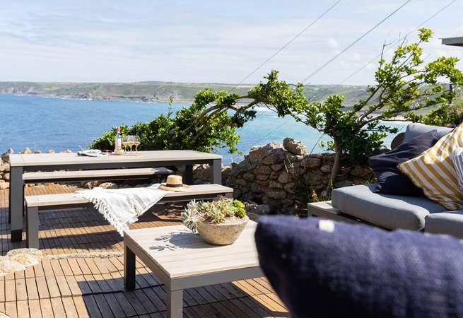 Peter's Cottage is the perfect place to enjoy the sea air.