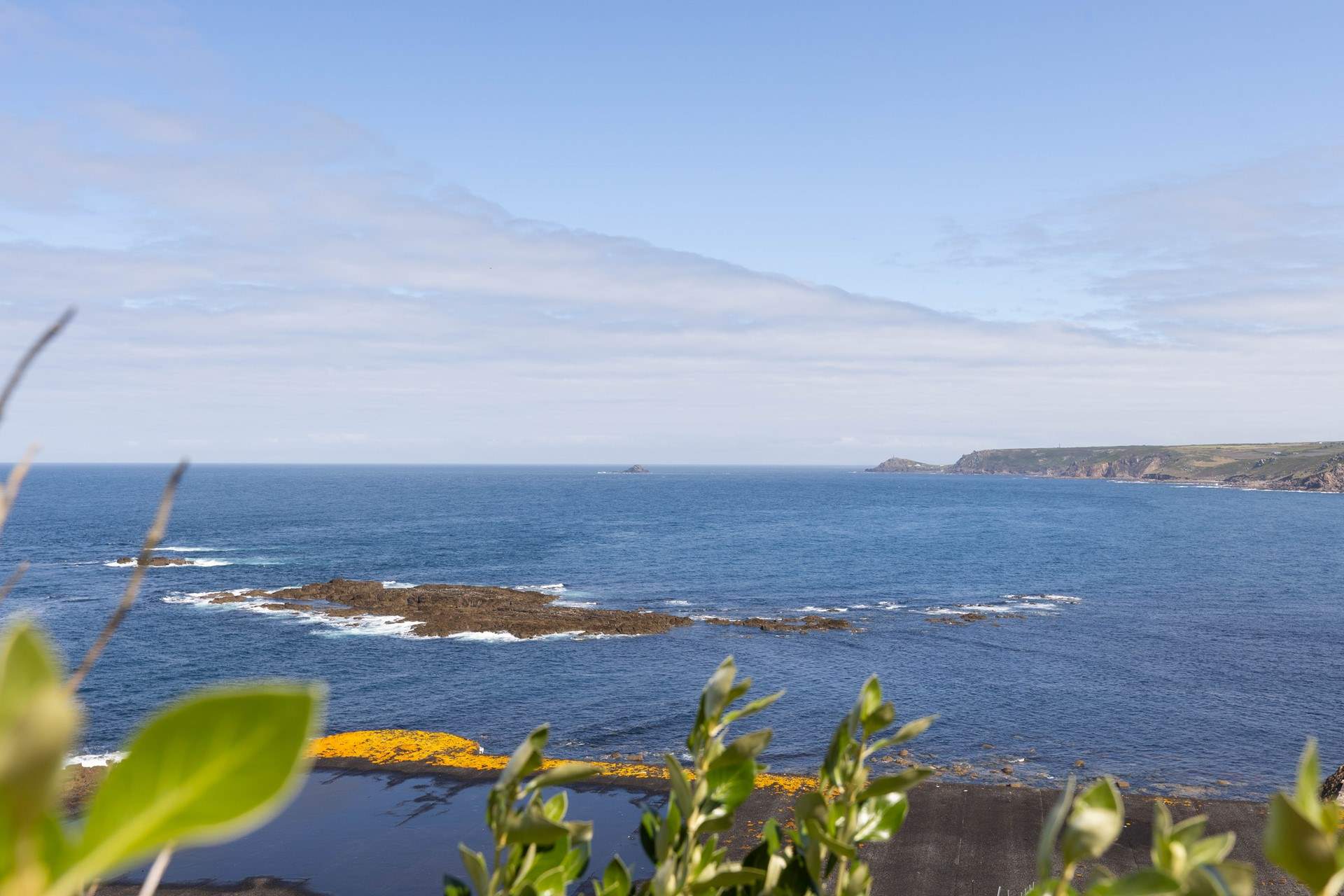 An exceptional view from the cottage.