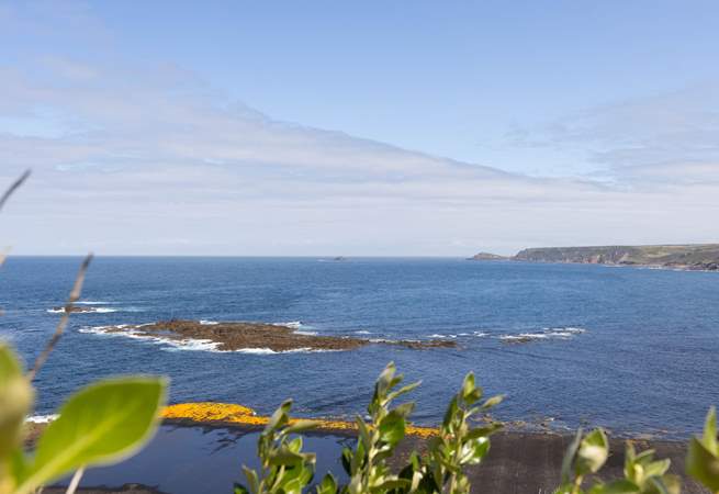 An exceptional view from the cottage.