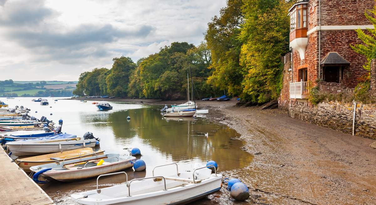 The riverside at Stoke Gabriel.