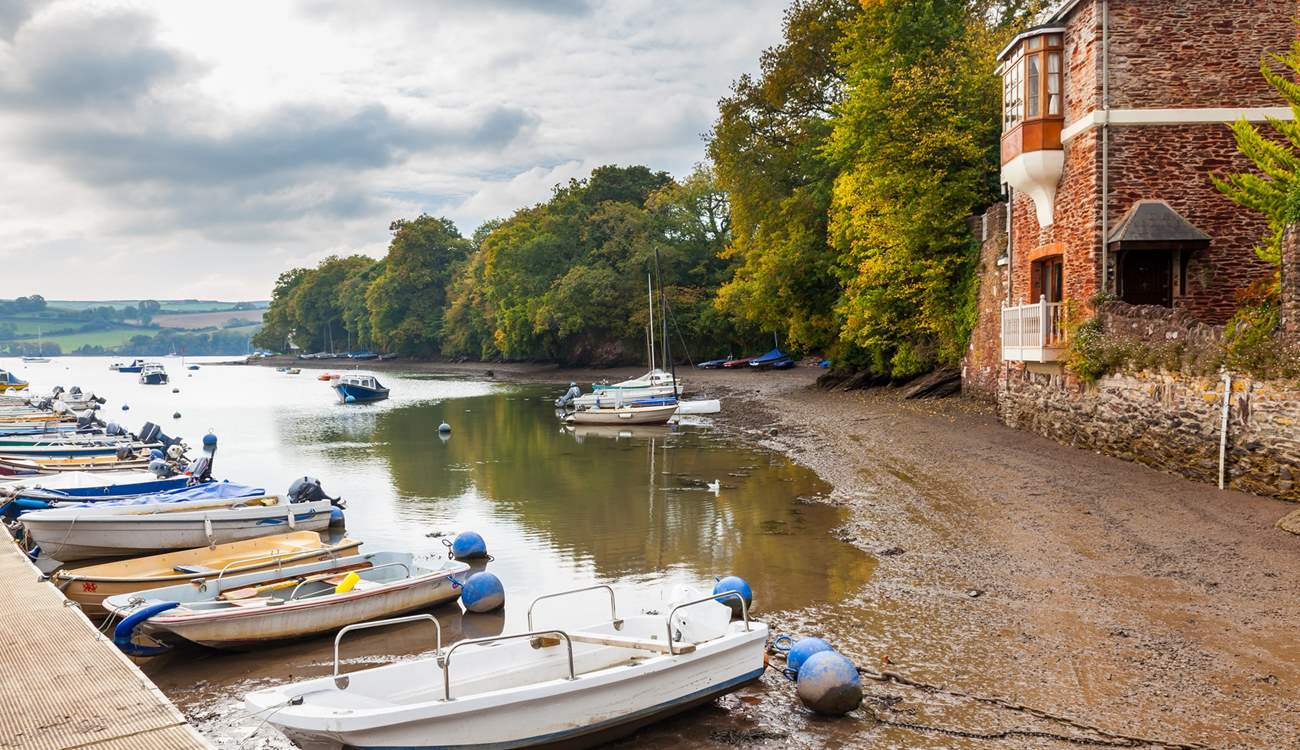 The riverside at Stoke Gabriel.