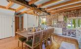 The stone walls and magnificent beams make this cottage a true spectacle. - Thumbnail Image