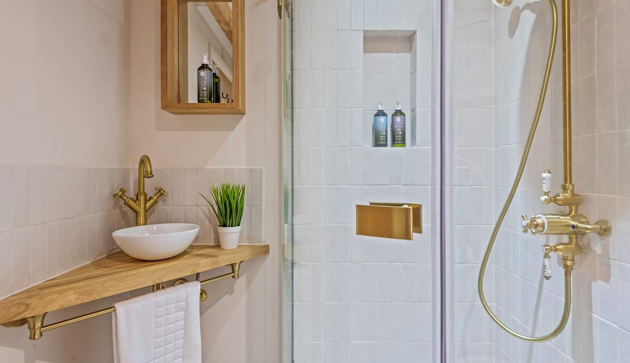 The ground floor shower-room.