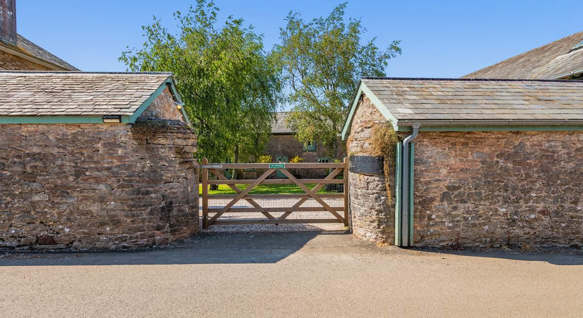 Welcome to Alston Farm Cottages. Fully enclosed and private.