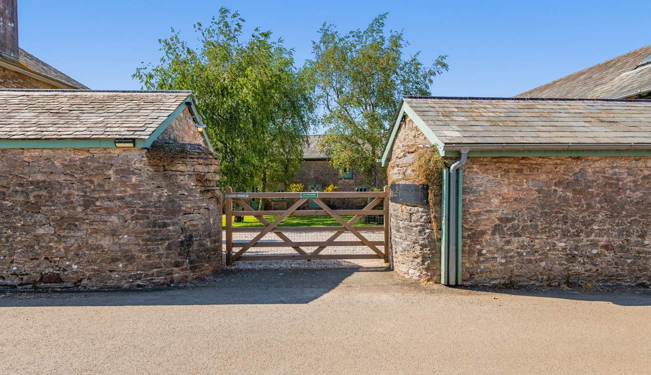Welcome to Alston Farm Cottages. Fully enclosed and private.