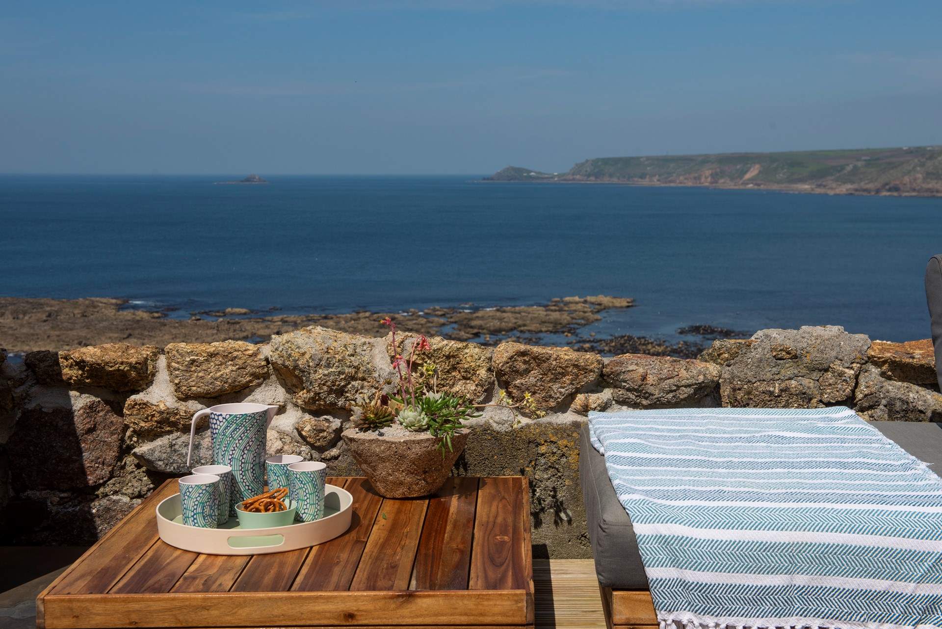 You can never tire of the views at this gorgeous cottage.