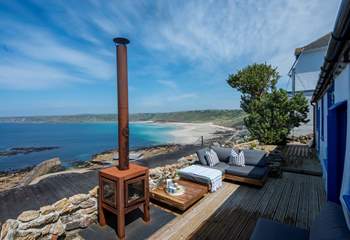 Unrivalled views from the wrap around terrace.