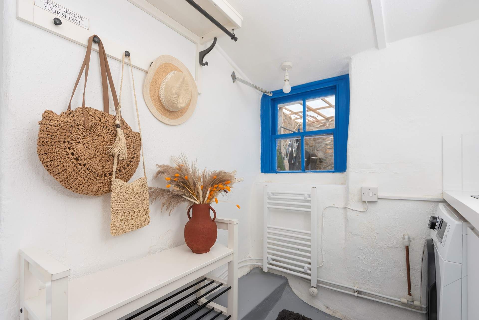 Plenty of room to leave your beach attire in the utility.