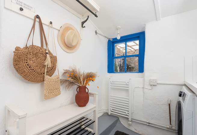 Plenty of room to leave your beach attire in the utility.