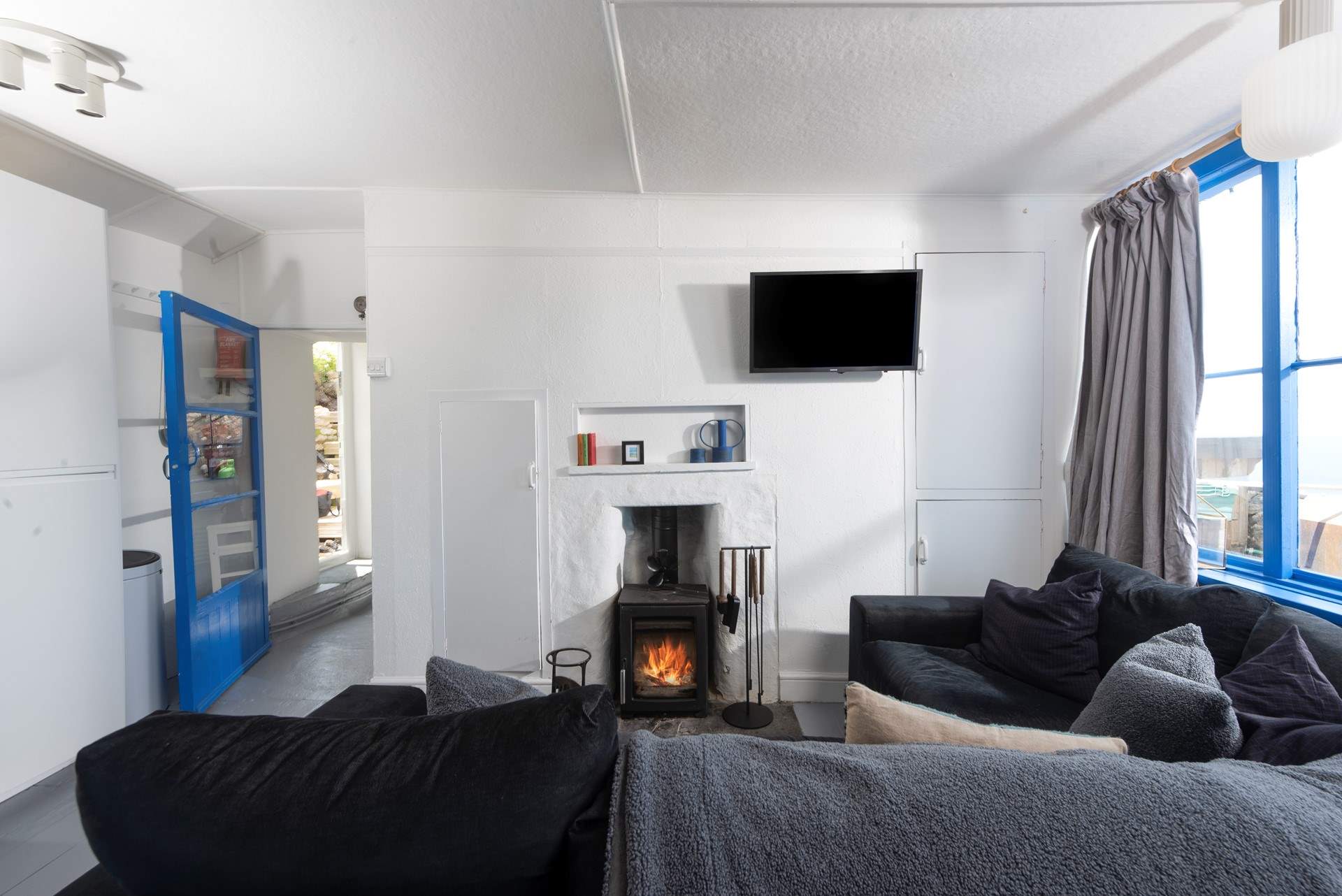 Light the cosy wood-burner, sit back and relax.