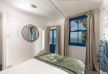 Wake up and admire the view from your bedroom.