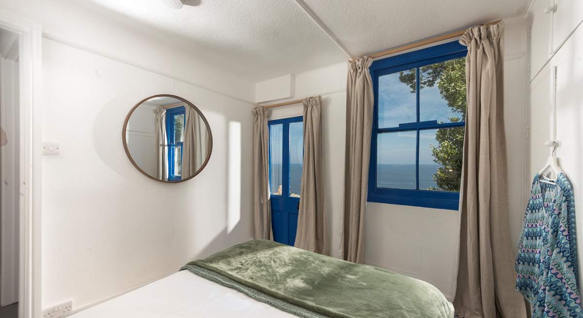 Wake up and admire the view from your bedroom.