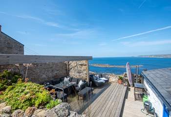 A perfect place to relax after a days surfing.