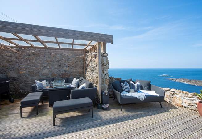 Eat al fresco whilst taking in the amazing view.