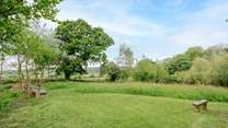 Just beyond the owners' farmhouse there are two acres of woodland and wildflower areas to explore.