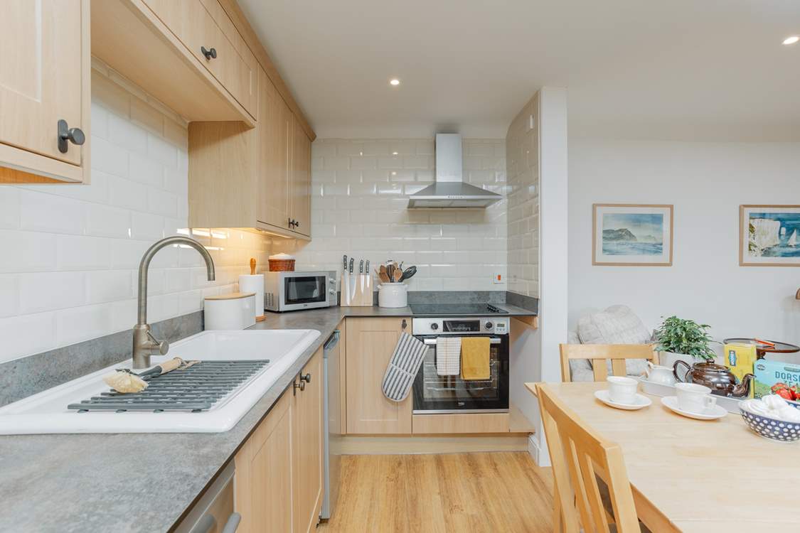 The kitchen is excellently equipped.