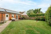 The Dairy is all on one level with a private terrace and garden.