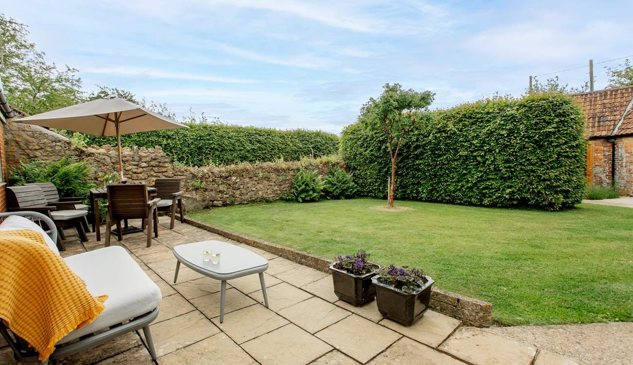 Kick back and relax.