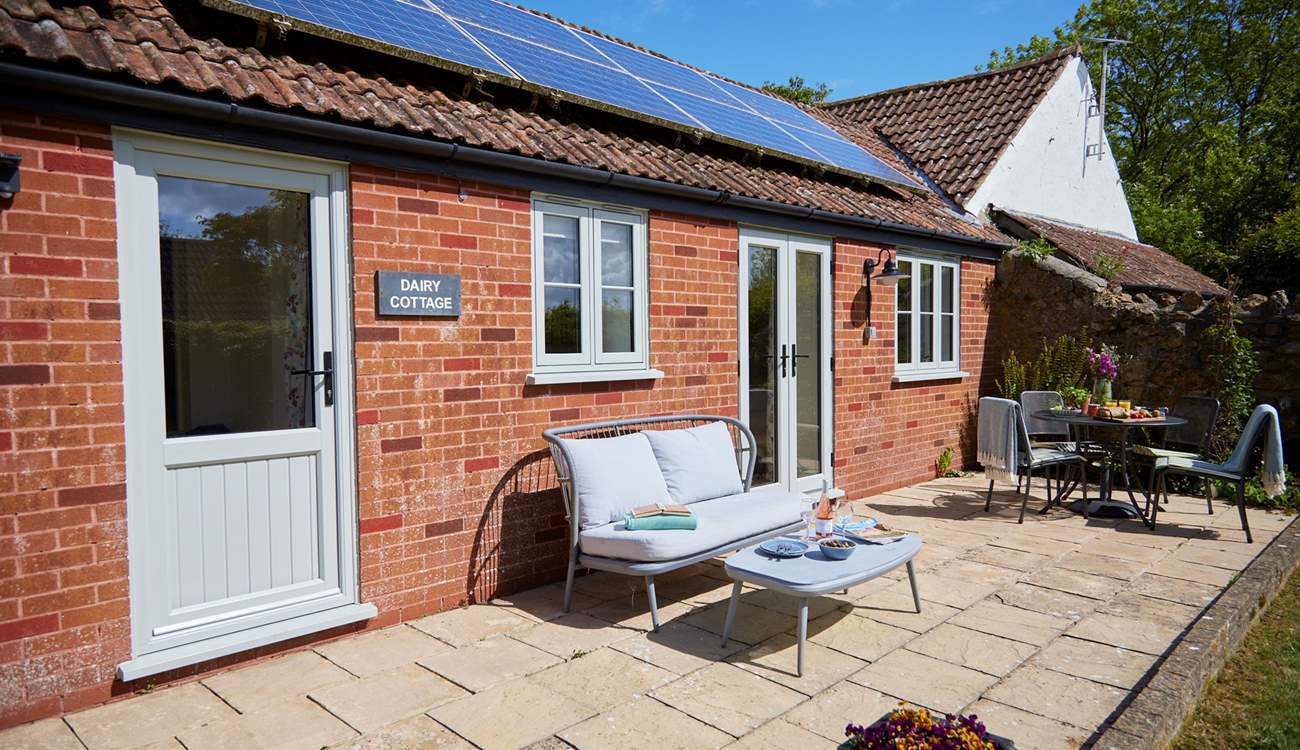 Welcome to The Dairy. A spacious and lovingly created single storey cottage with a stunning private garden and terrace. Next door, The Granary, is also available to book.