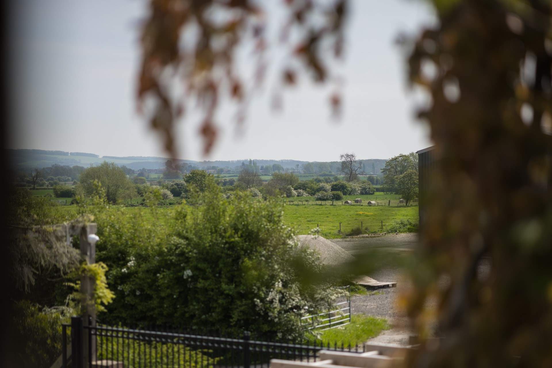 Views over the Yorkshire Wolds.