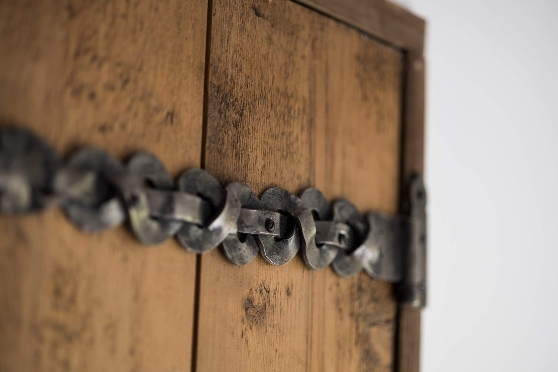 Handcrafted ironwork is a real feature