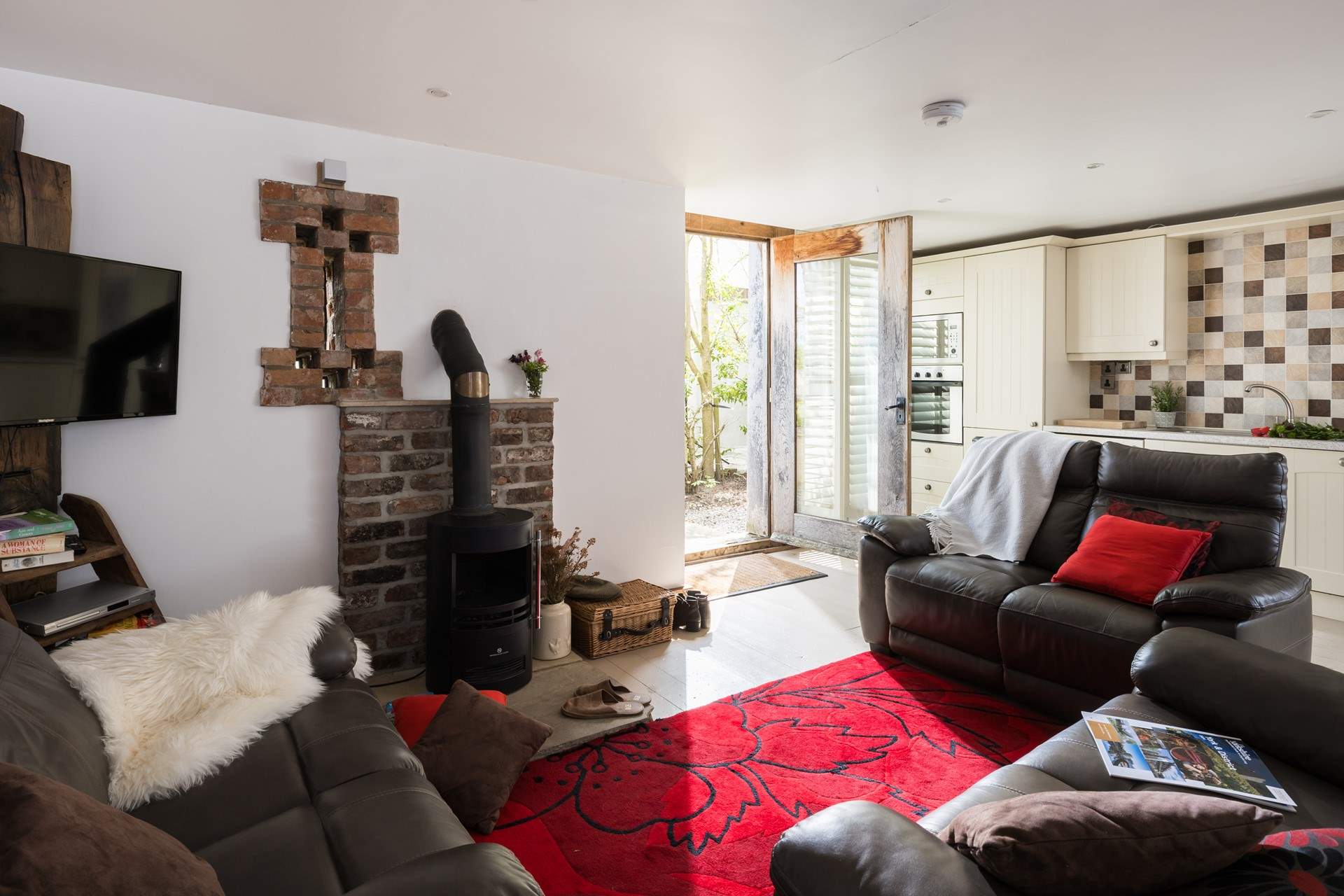 Step out of your front door into acres of land just perfect for a stroll.