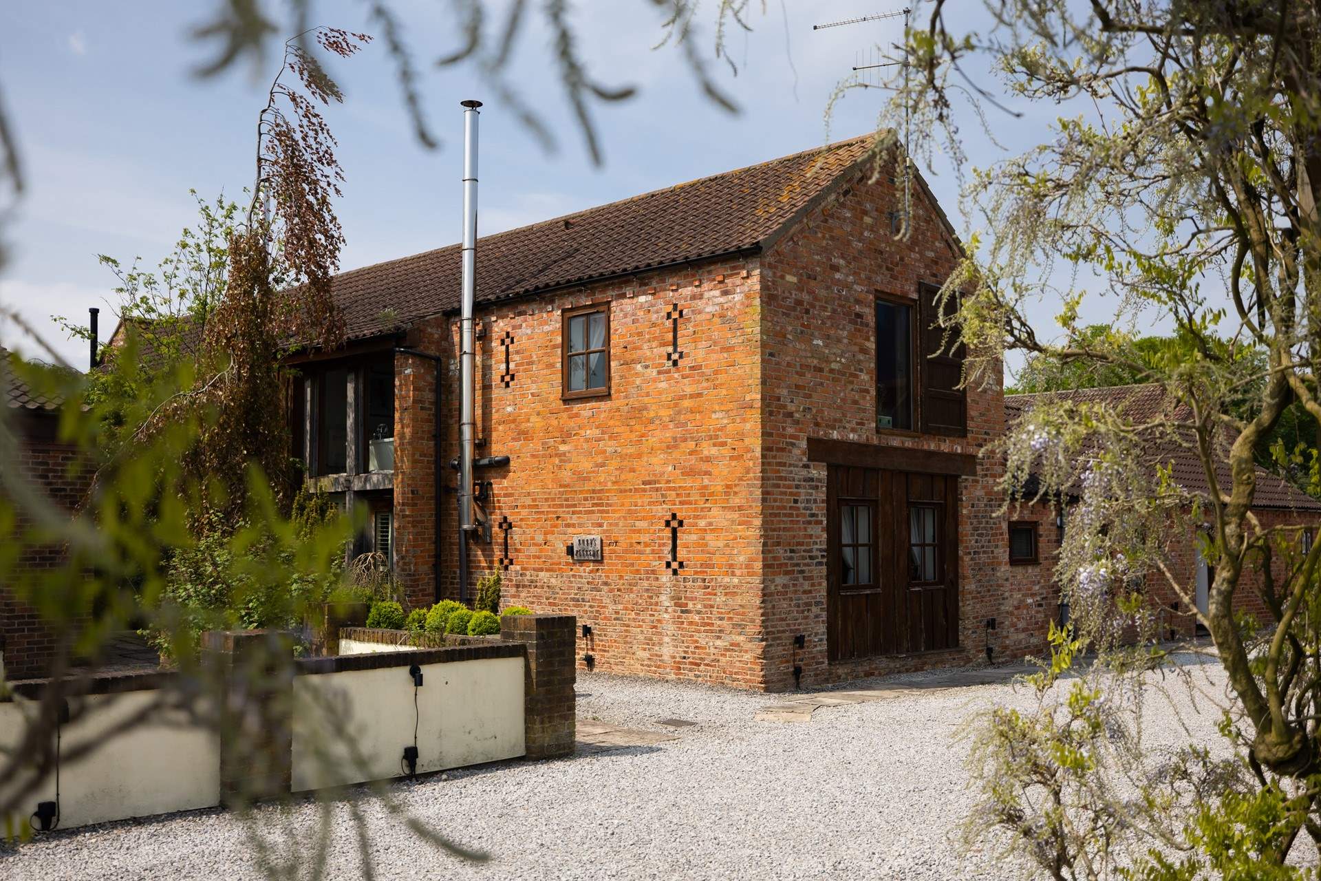 Ruby's Retreat is lovingly converted from old farm buildings.