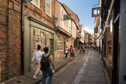 A bit of retail therapy along The Shambles.