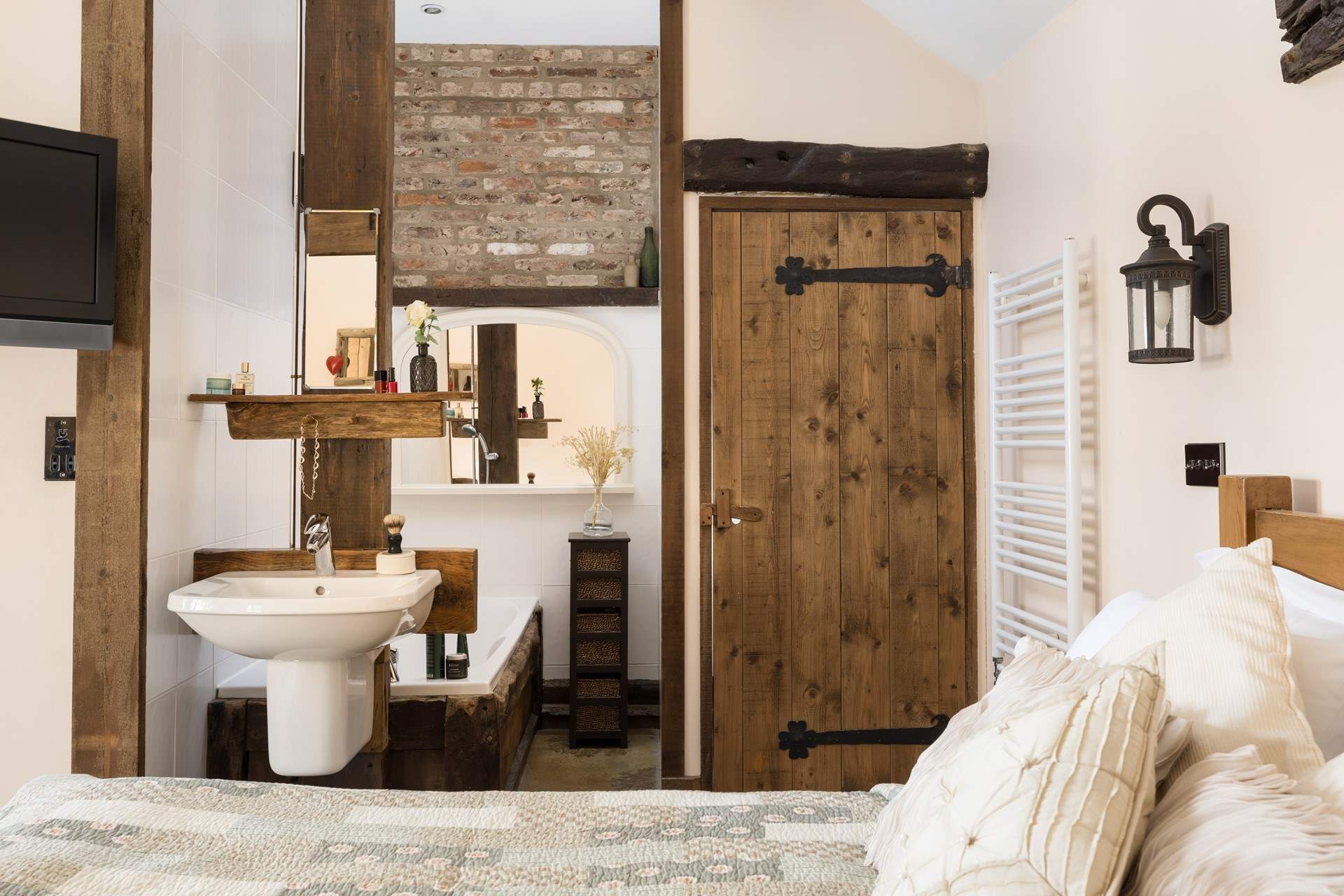 A bubble bath....and relax!