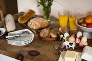 Enjoy a hearty breakfast before a day in the Yorkshire Wolds.