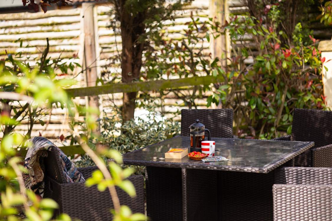 Start the day in a relaxing way.