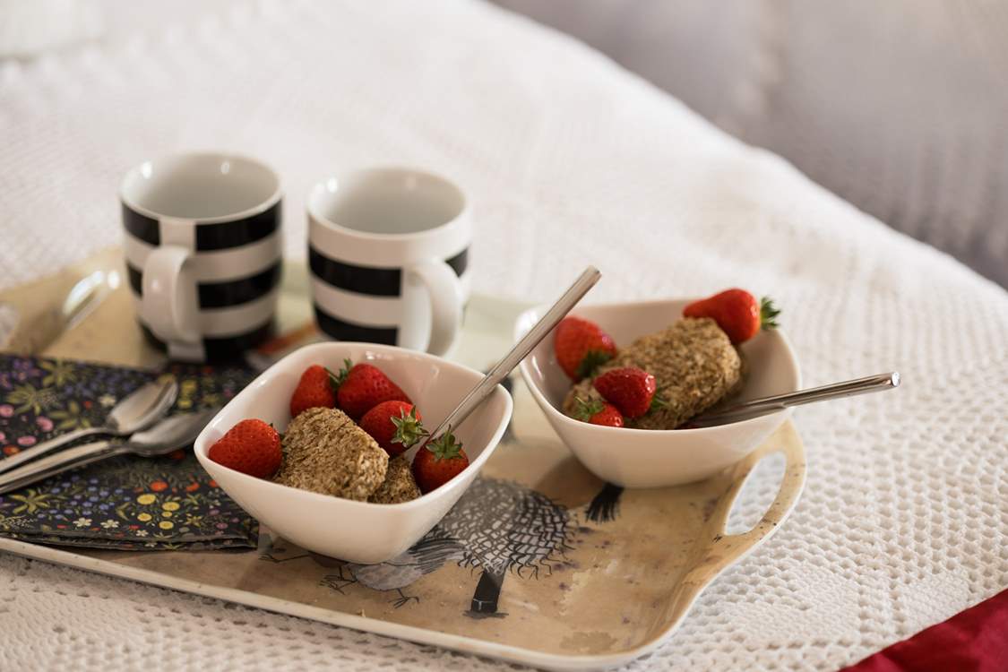 A healthy start to a fun filled day.