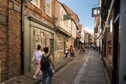 The Shambles in York is a great place for a bit of retail therapy.