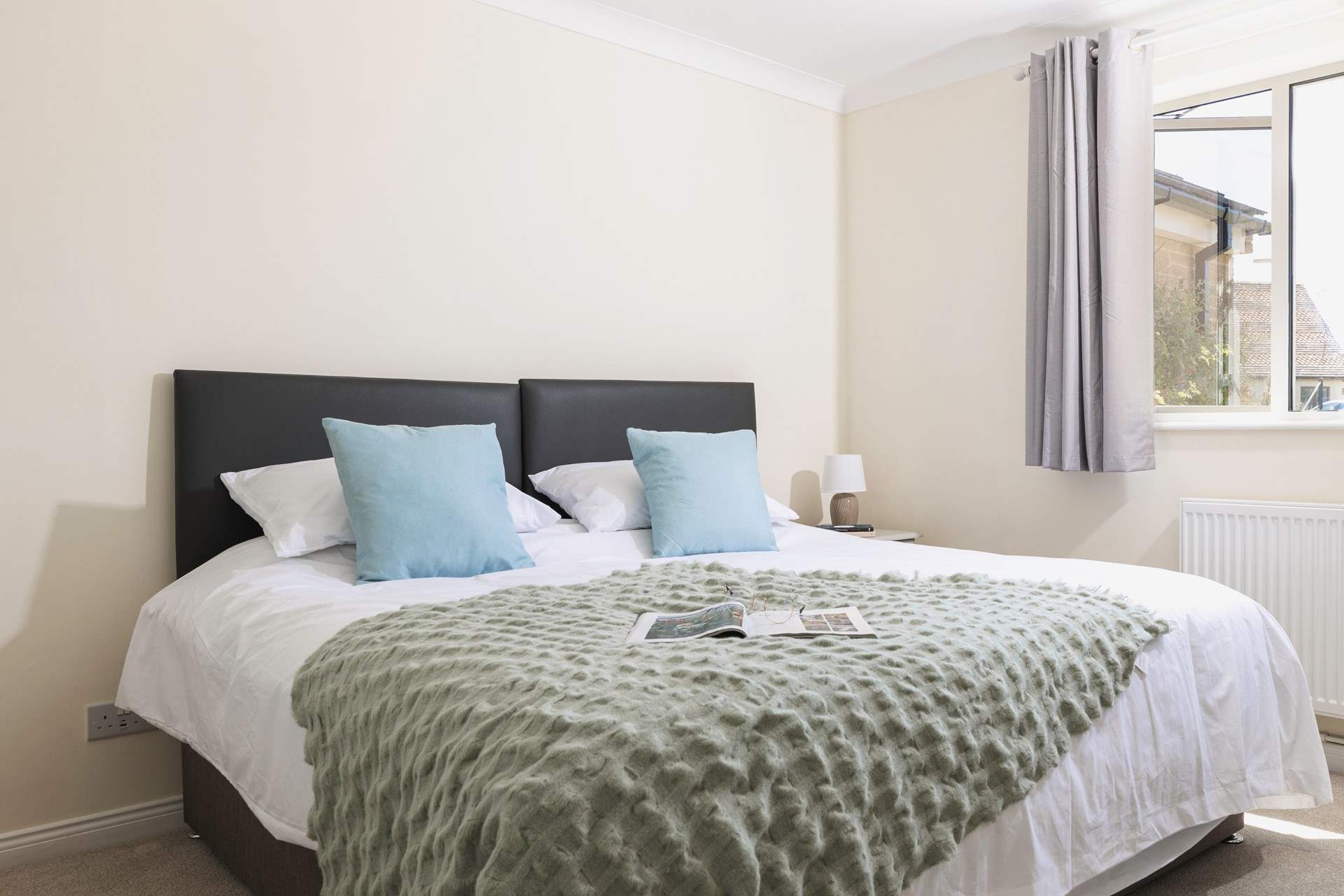 Enjoy bedroom 2 made up as a super king-size or ...