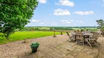 The stunning views from your fully enclosed patio and lawn area.