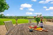 What splendid views to complement any al fresco dining.