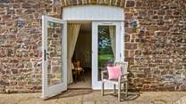 What a lovely spot to enjoy a good book and some fresh Devon air.
