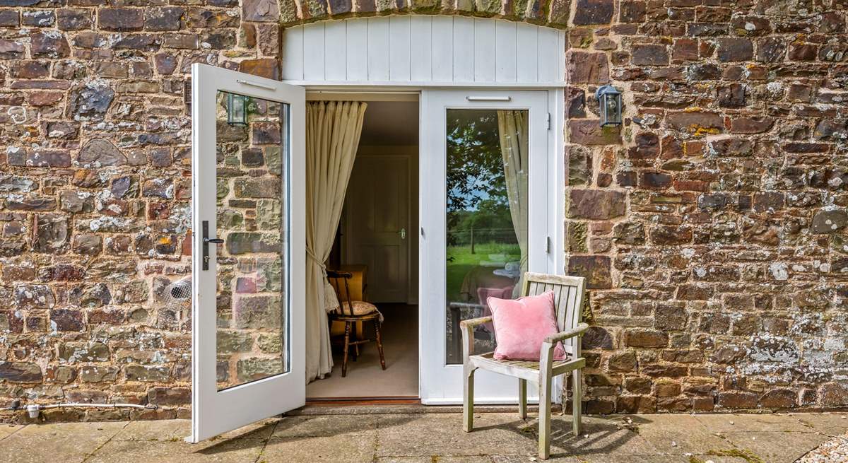 What a lovely spot to enjoy a good book and some fresh Devon air.